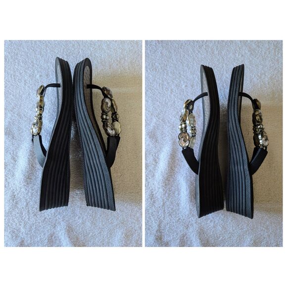 Grandco jeweled thong sandals  Sz 9 - Picture 8 of 9